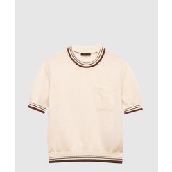 셰틀랜드 울 크루넥 스웨터