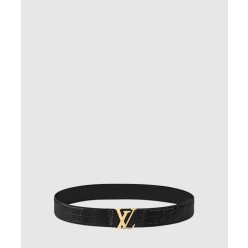 LV 이니셜 양면 가죽 밴드 M8502V