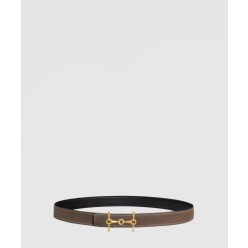 H Equestre 벨트 버클 리버서블 가죽 스트랩