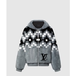 밍크 퍼 블루종