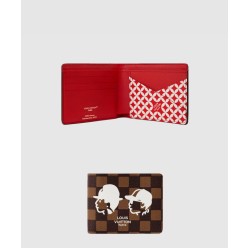 멀티플 월릿 다미에 프렌드쉽  반지갑 N40777