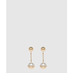 메탈 및 펄 귀걸이 5JO908