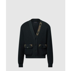 엠브로이더드 시그니처 가디건