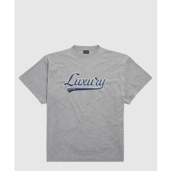 럭셔리 스크립트 오버사이즈 티셔츠