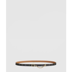 Carrousel 벨트 버클 Hermes sur Mer 리버서블 가죽 스트랩