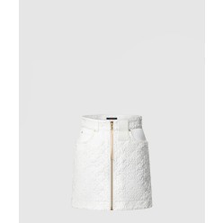 모노그램 필 쿠페 데님 스커트