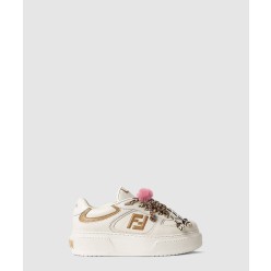 가죽 로우탑 플랫폼 참 슈즈 8E8721