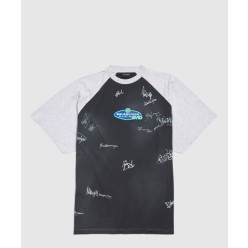 바나나 래글런 오버사이즈 티셔츠