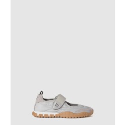 타이어 기능성 소재 및 스웨이드 발레리나 5F416E