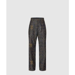 엠브로이더드 데님 팬츠