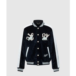 데님 벨벳 수베니어 재킷