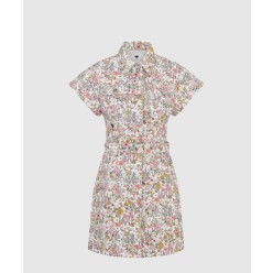 벨트 쇼트 셔츠 드레스