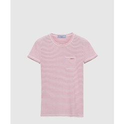 스트라이프 크루넥 스웨터