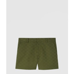 GG 코튼 가바딘 셔츠