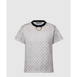 워시드 모노그램 티셔츠