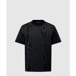 저지 자카드 티셔츠