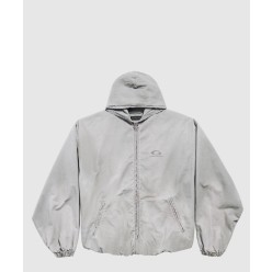 오버사이즈 집업 후디