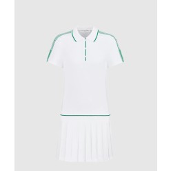 Vibe 플리츠 쇼트 드레스