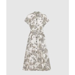 Dioriviera 미디 셔츠 드레스