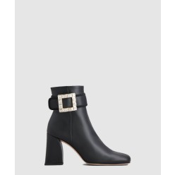 트레스 비비에르 가죽 부츠 5224