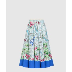 Souvenir 플레어 미디 스커트