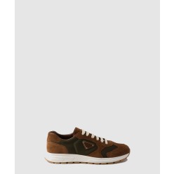 프랙스 스웨이드 및 리나일론 스니커즈 2EE455