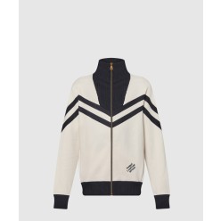 니티드 코튼 세일러 블루종