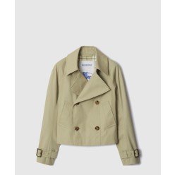 코튼 블렌드 트렌치 재킷