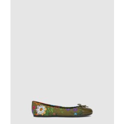 프린트 발레 플랫 840726