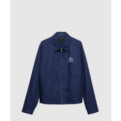 코튼 혼방 블루종 재킷