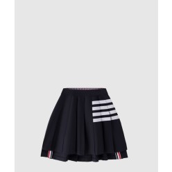 사선 플리츠 미니 스커트