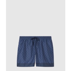 프린트 테크니컬 팝린 수영 반바지