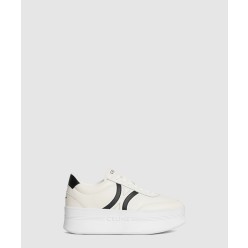 백 트리옹프 및 웨지 아웃솔 블록 스니커즈 365215