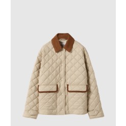 퀼팅 테크니컬 퐁제 블루종