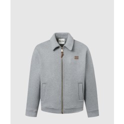 저지 블루종 재킷