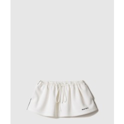 본디드 피케 및 테크니컬 저지 미니스커트