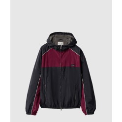 테크니컬 실크 지퍼 블루종 재킷