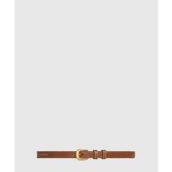 빈티지 카프스킨 자수 웨스턴 벨트 45BBO3