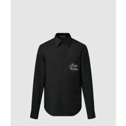 엠브로이더드 시그니처 롱 슬리브드 셔츠