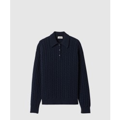 캐시미어 니트 폴로 셔츠