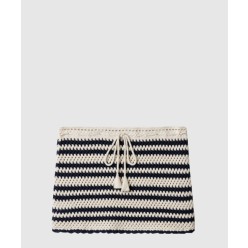 코튼 미니스커트