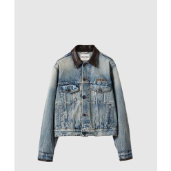 데님 블루종 재킷