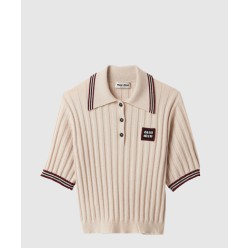 캐시미어 니트 폴로 셔츠