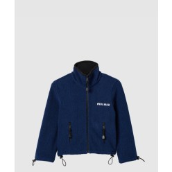 코튼 플리스 크롭 스웨트셔츠