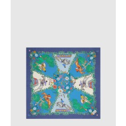 프린트 실크 트윌 까레 810870