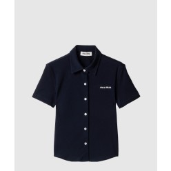 코튼 피케 셔츠