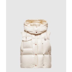 Pario 후드 다운 베스트