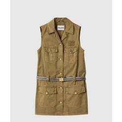 후염 코튼 새틴 드레스