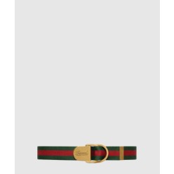 웹 모티프 앤 로고 버클 벨트 787895