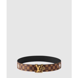 LV 플라워 다미에 프렌드십 (LV Flower Damier Phriendship) 리버서블 벨트 M4431T